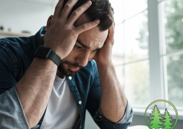 man experiencing anxiety