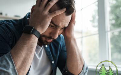 man experiencing anxiety